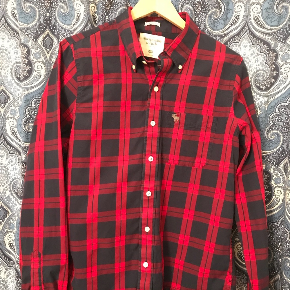 Like New Abercrombie Classy Lumberjack Button Up!